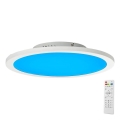 Brilliant - LED RGBW Prigušiva plafonska lampa ABIE LED/24W/230V 2700-6500K + daljinski upravljač