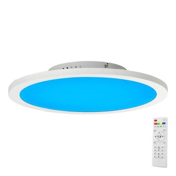 Brilliant - LED RGBW Prigušiva plafonska lampa ABIE LED/24W/230V 2700-6500K + daljinski upravljač