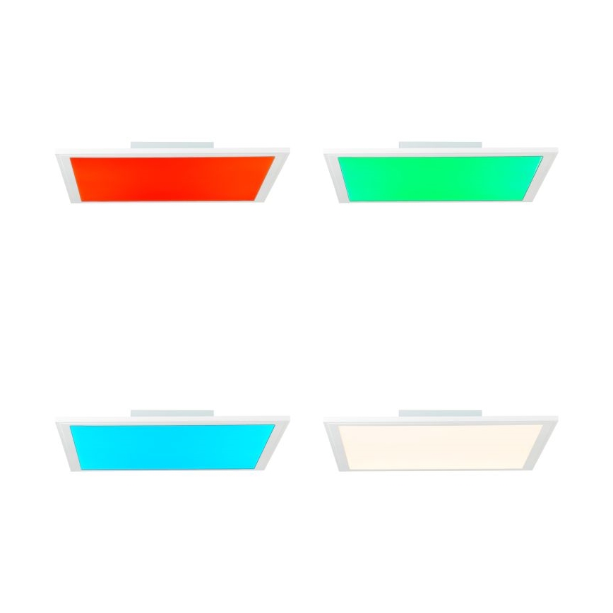 Brilliant - LED RGBW prigušiva plafonsko svetlo ABIE LED/24W/230V 2700–6500K + daljinski upravljač