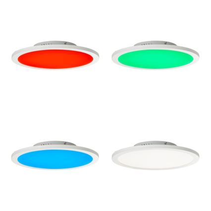 Brilliant - LED RGBW Prigušiva plafonska lampa ABIE LED/24W/230V 2700-6500K + daljinski upravljač