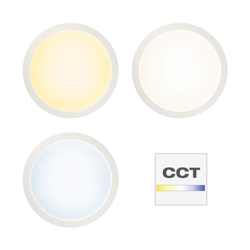 Brilliant - LED RGBW Prigušiva plafonska lampa ABIE LED/24W/230V 2700-6500K + daljinski upravljač