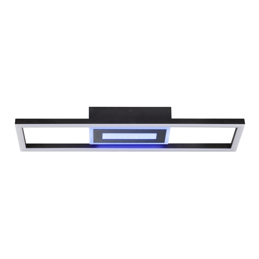 Brilliant - LED RGBW prigušiva plafonska lampa BESSON LED/20W/230V 3000-6500K crna + daljinski upravljač
