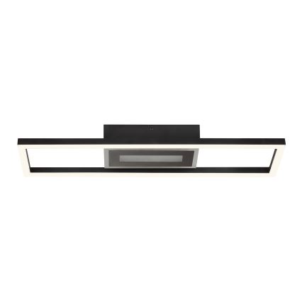 Brilliant - LED RGBW prigušiva plafonska lampa BESSON LED/20W/230V 3000-6500K crna + daljinski upravljač