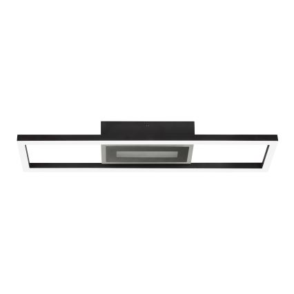 Brilliant - LED RGBW prigušiva plafonska lampa BESSON LED/20W/230V 3000-6500K crna + daljinski upravljač
