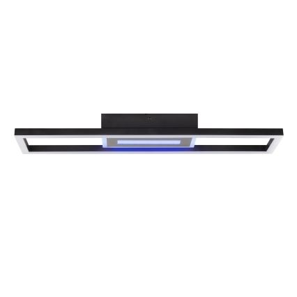 Brilliant - LED RGBW prigušiva plafonska lampa BESSON LED/20W/230V 3000-6500K crna + daljinski upravljač