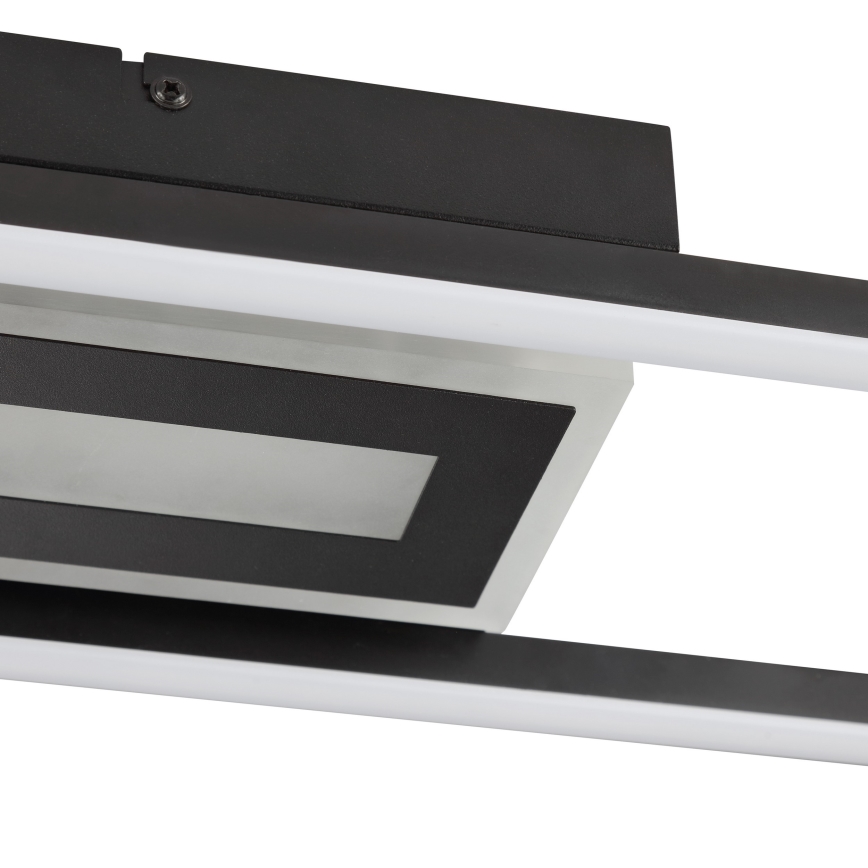 Brilliant - LED RGBW prigušiva plafonska lampa BESSON LED/20W/230V 3000-6500K crna + daljinski upravljač