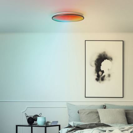 Brilliant - LED RGBW prigušiva plafonska svetiljka HEIDA LED/30W/230V 3000-6500K + daljinski upravljač