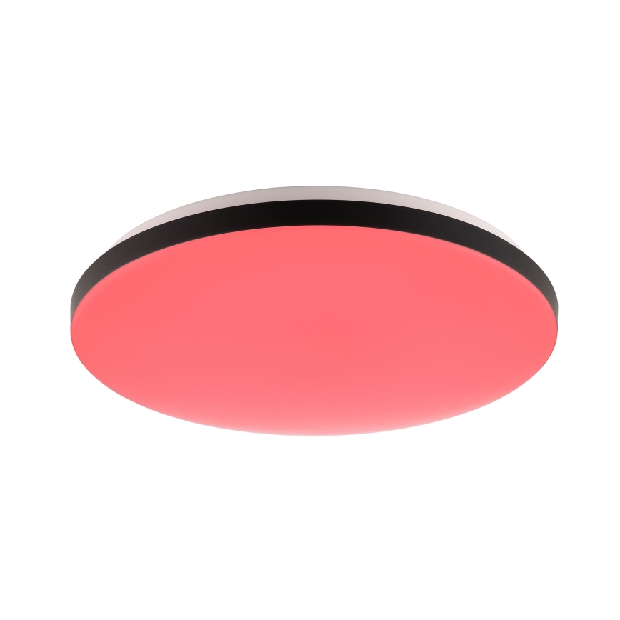 Brilliant - LED RGBW prigušiva plafonska svetiljka LIVIO LED/20W/230V 3000-6500K prečnik 38,5 cm crna + daljinski upravljač
