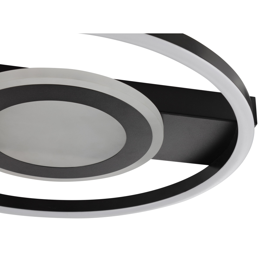 Brilliant - LED RGBW prigušiva plafonska svetiljka MAUREEN LED/20W/230V 3000-6500K crna + daljinski upravljač