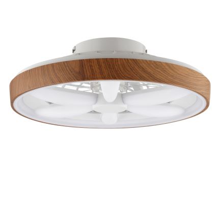 Brilliant - LED RGBW prigušiva plafonski ventilator GAIANO LED/24W/230V 2700-6500K prečnik 48 cm smeđa + daljinski upravljač