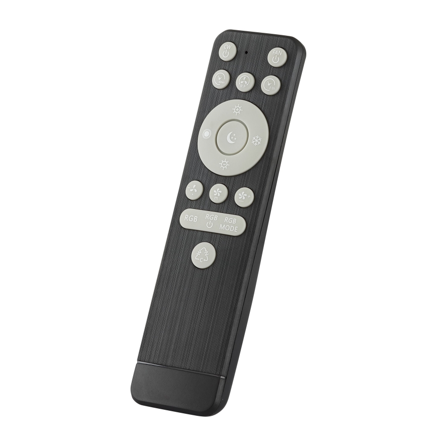 Brilliant - LED RGBW prigušiva plafonski ventilator GAIANO LED/24W/230V 2700-6500K prečnik 48 cm smeđa + daljinski upravljač