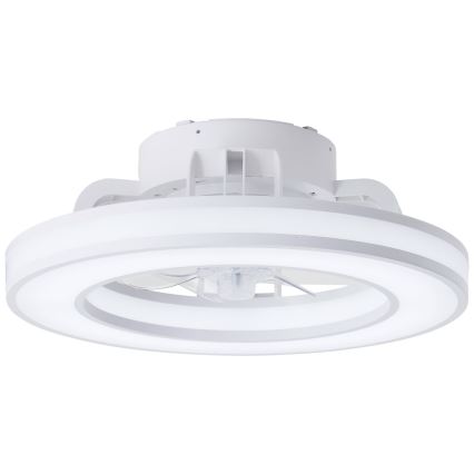 Brilliant - LED RGBW prigušiva plafonski ventilator MONDELLO LED/26W/230V 2700-6500K prečnik 41,5 cm bela + daljinski upravljač