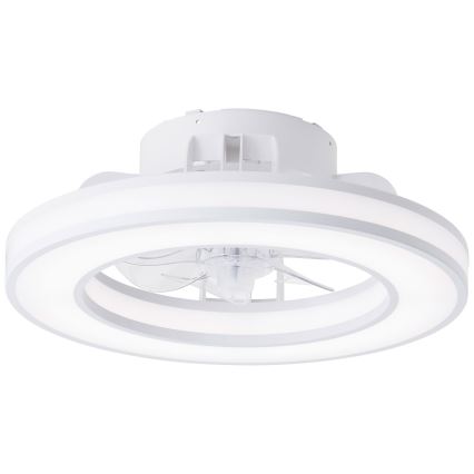 Brilliant - LED RGBW prigušiva plafonski ventilator MONDELLO LED/26W/230V 2700-6500K prečnik 41,5 cm bela + daljinski upravljač