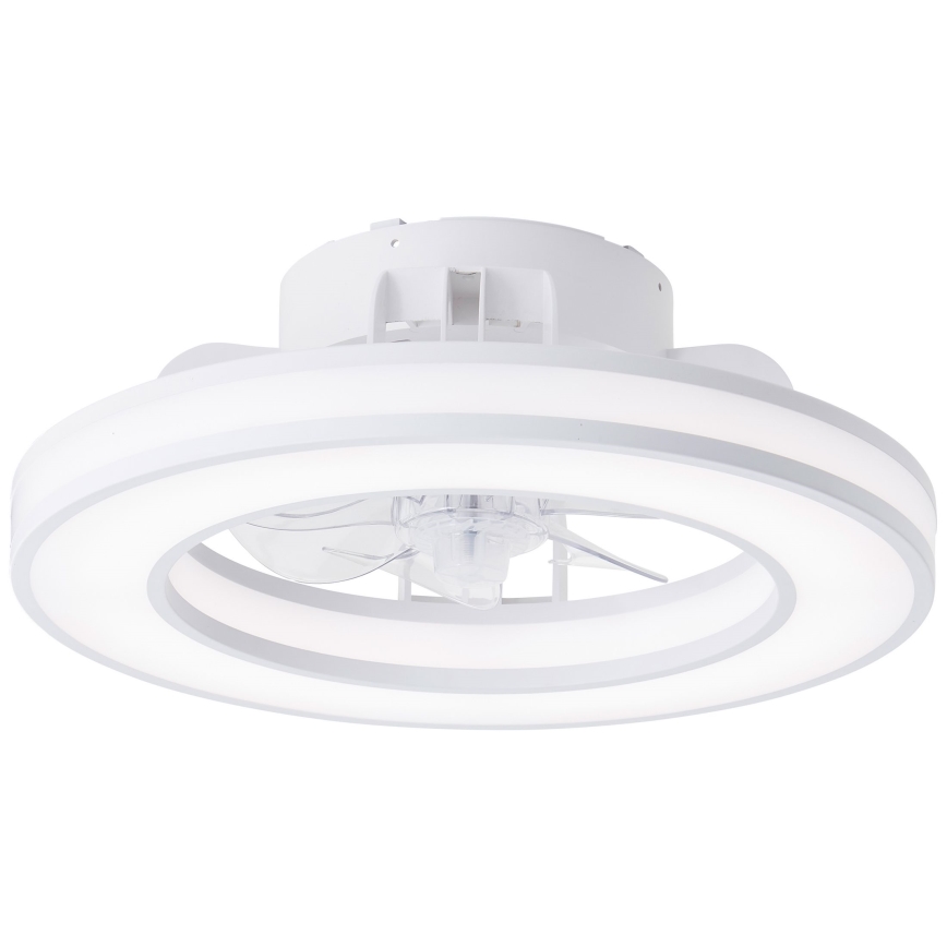 Brilliant - LED RGBW prigušiva plafonski ventilator MONDELLO LED/26W/230V 2700-6500K prečnik 41,5 cm bela + daljinski upravljač