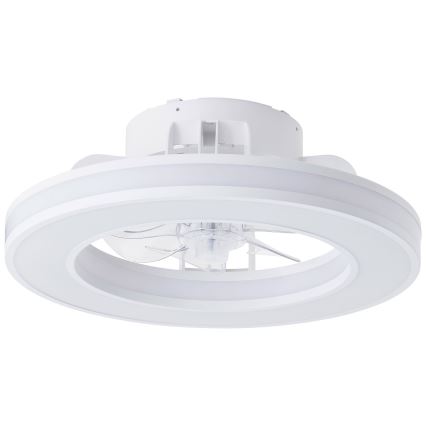 Brilliant - LED RGBW prigušiva plafonski ventilator MONDELLO LED/26W/230V 2700-6500K prečnik 41,5 cm bela + daljinski upravljač