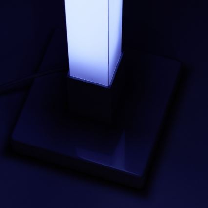Brilliant - LED RGBW prigušiva stojeća lampa NEELE LED/6,5W/230V bela + daljinski upravljač