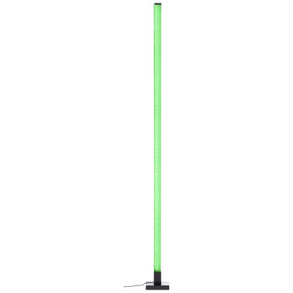 Brilliant - LED RGBW prigušiva podna lampa NEELE LED/6,5W/230V crna + daljinski upravljač