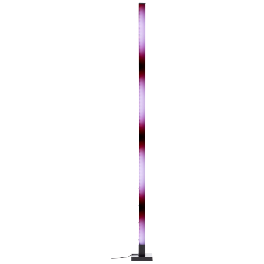 Brilliant - LED RGBW prigušiva podna lampa NEELE LED/6,5W/230V crna + daljinski upravljač