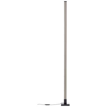 Brilliant - LED RGBW prigušiva podna lampa NEELE LED/6,5W/230V crna + daljinski upravljač