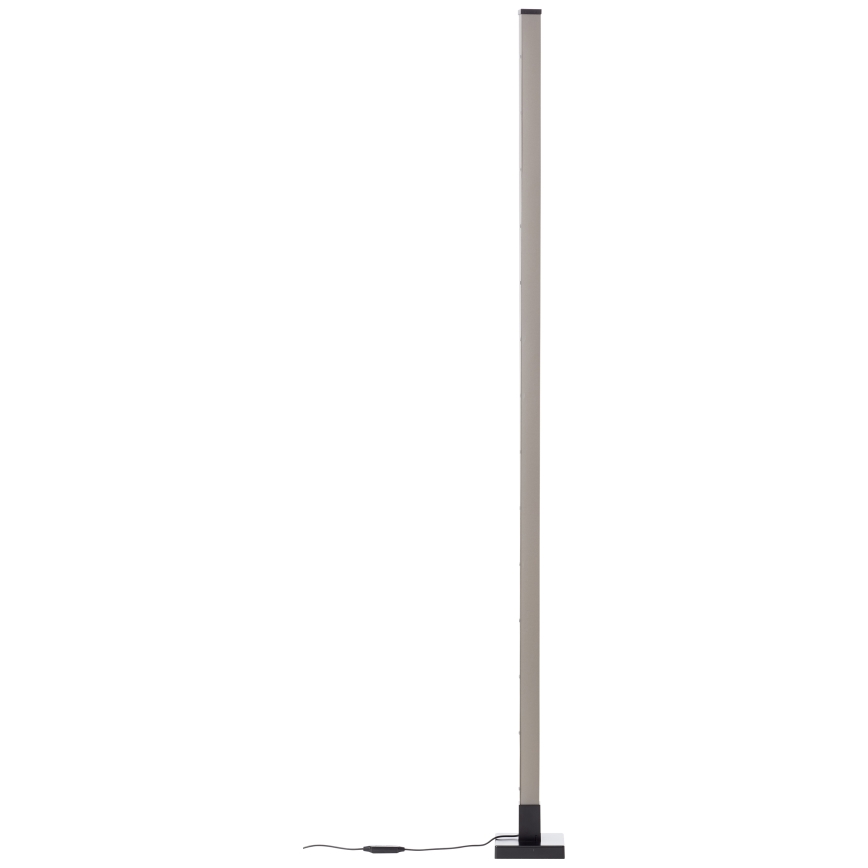 Brilliant - LED RGBW prigušiva podna lampa NEELE LED/6,5W/230V crna + daljinski upravljač