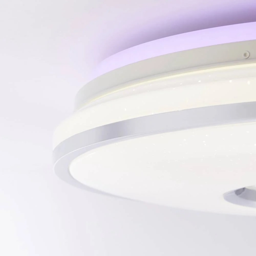 Brilliant - LED RGBW prigušiva stropna svetiljka VISITATION LED/32W/230V 3000-6500K + daljinski upravljač