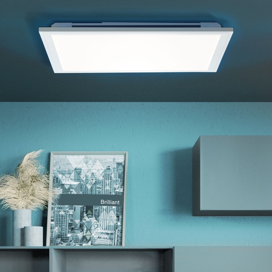 Brilliant - LED RGBW prigušiva plafonska svetiljka ALLIE LED/24W/230V 2700-6500K + daljinski upravljač