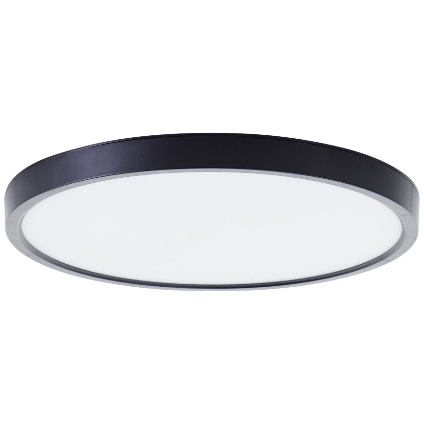 Brilliant - LED RGBW prigušiva plafonska svetiljka LOTTI LED/16W/230V 3000K prečnik 30 cm crna Wi-Fi Tuya + daljinski upravljač