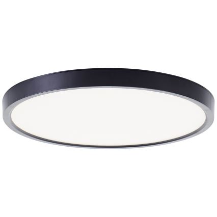 Brilliant - LED RGBW prigušiva plafonska svetiljka LOTTI LED/16W/230V 3000K prečnik 30 cm crna Wi-Fi Tuya + daljinski upravljač
