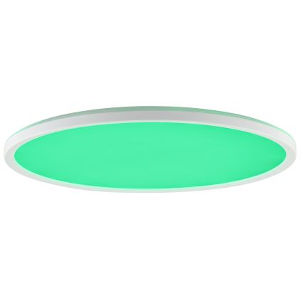 Brilliant - LED RGBW prigušiva plafonska svetiljka LUMARO LED/22W/230V 4000K prečnik 42 cm bela + daljinski upravljač