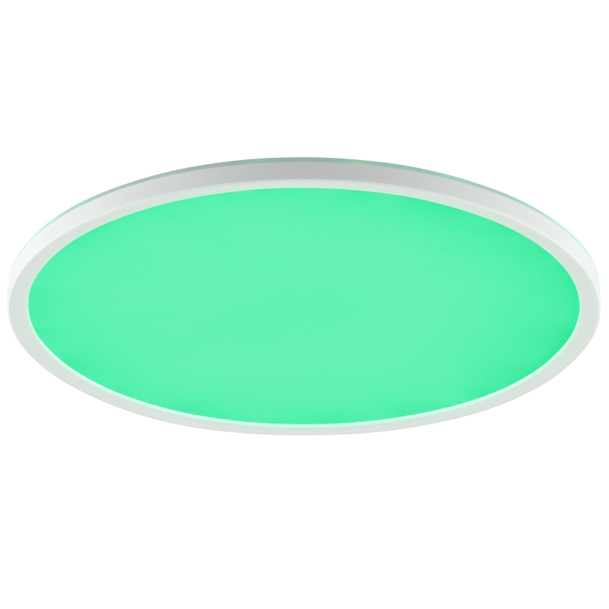 Brilliant - LED RGBW prigušiva plafonska svetiljka LUMARO LED/22W/230V 4000K prečnik 42 cm bela + daljinski upravljač