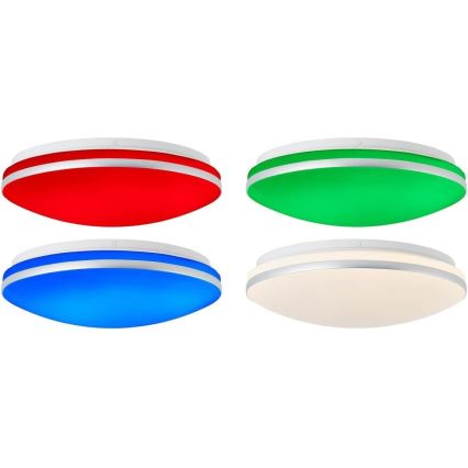 Brilliant - LED RGBW prigušiva plafonsko svetlo MIDWAY LED/14W/230V 3100-6500K Wi-Fi Tuya + daljinski upravljač