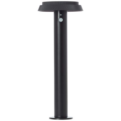 Brilliant - LED Solarna lampa sa senzorom ALVERO LED/4W/3,7V 2000 mAh 50 cm IP44 crna