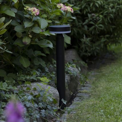 Brilliant - LED solarna lampa sa senzorom MAGUA LED/4W/3,7V 2000 mAh 50,2 cm IP44 crna