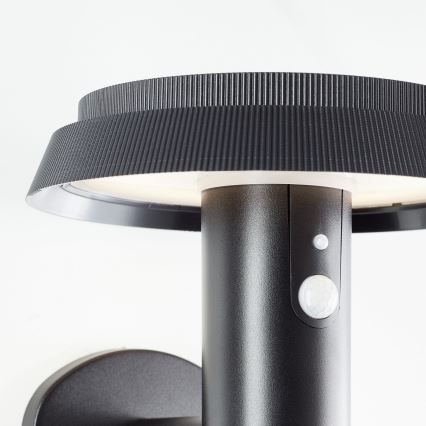 Brilliant - Solarno LED zidno svetlo sa senzorom ALVERO LED/4W/3,7V 2000 mAh IP44
