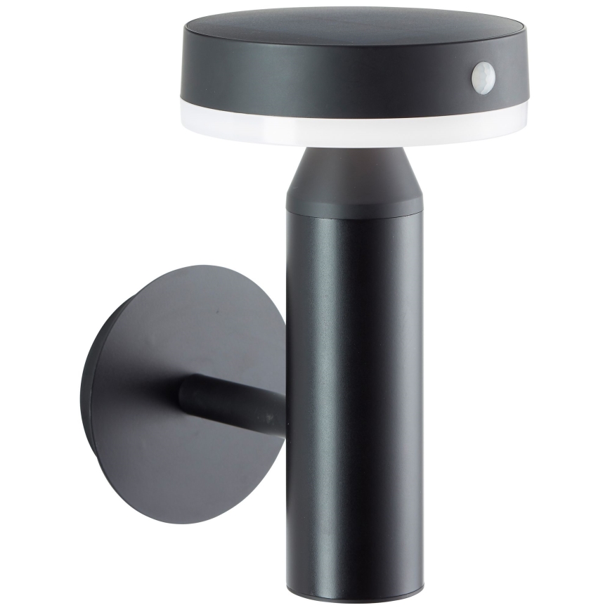 Brilliant - MAGUA solarno LED zidno svetlo sa senzorom, 4W/3,7V, 2000 mAh, IP44