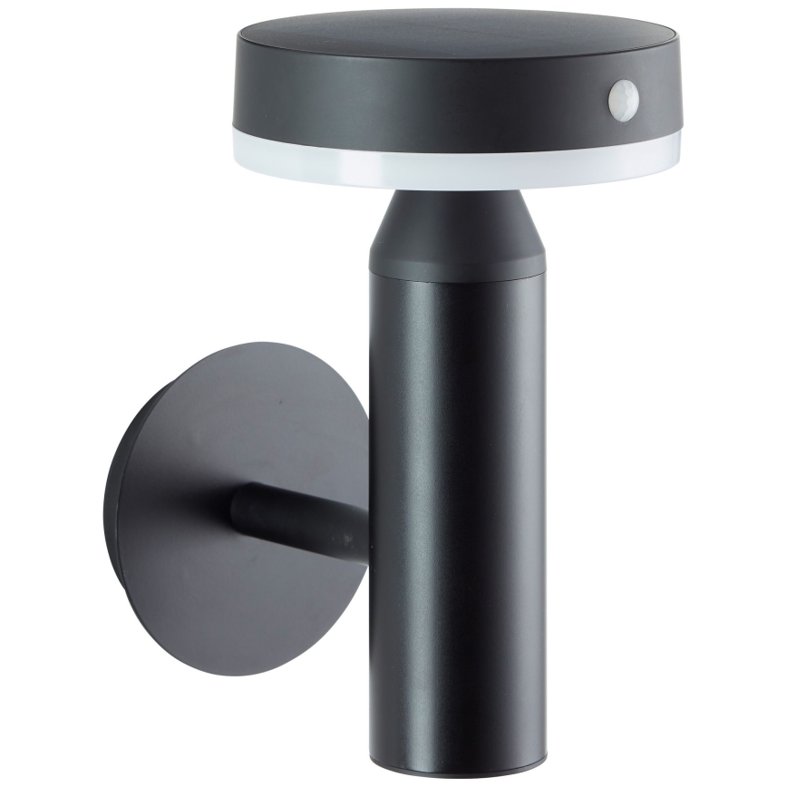 Brilliant - MAGUA solarno LED zidno svetlo sa senzorom, 4W/3,7V, 2000 mAh, IP44