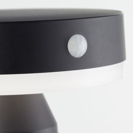 Brilliant - MAGUA solarno LED zidno svetlo sa senzorom, 4W/3,7V, 2000 mAh, IP44