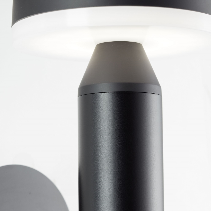 Brilliant - MAGUA solarno LED zidno svetlo sa senzorom, 4W/3,7V, 2000 mAh, IP44