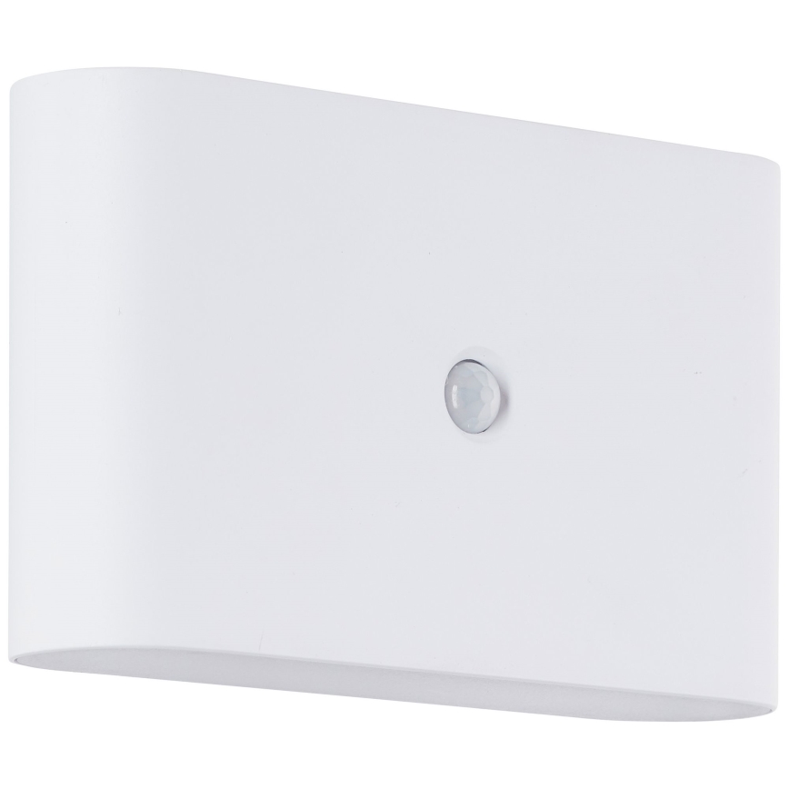 Brilliant - LED spoljašnja punjiva zidna lampa sa senzorom XINO LED/3W/5V 3600 mAh IP44 bela