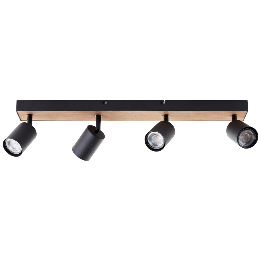 Brilliant - LED spot svetiljka JELLO 4xGU10/4,5W/230V borovina