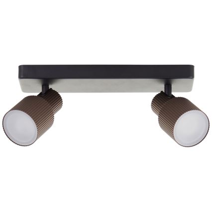 Brilliant - LED spot svetlo CADIZ 2xGU10/5W/230V bronza