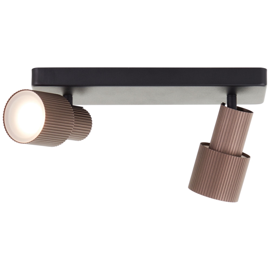 Brilliant - LED spot svetlo CADIZ 2xGU10/5W/230V bronza