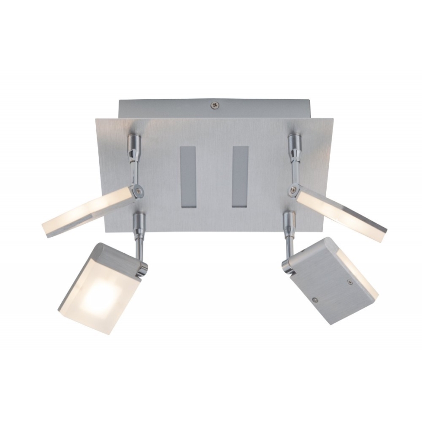 Brilliant - LED spot svetlo PLAXICO 4xLED/6W/230V