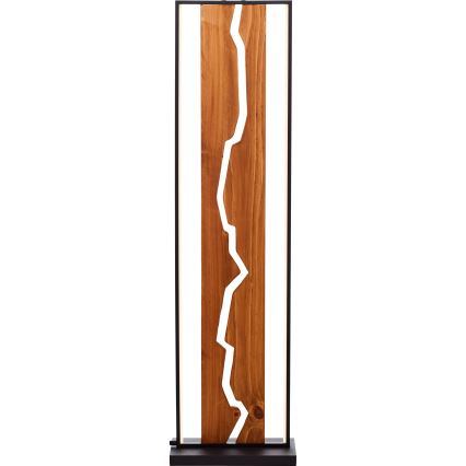 Brilliant - LED stojeća lampa THUNDER LED/18W/230V borovina