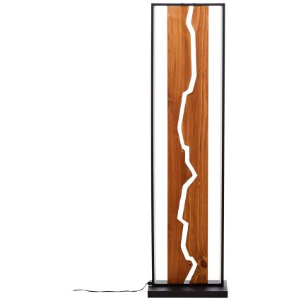 Brilliant - LED stojeća lampa THUNDER LED/18W/230V borovina