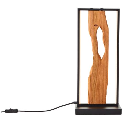 Brilliant - LED stolna lampa CHAUMONT LED/10W/230V borovina