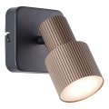 Brilliant - LED zidna reflektorska svetiljka CADIZ 1xGU10/5W/230V bronzana