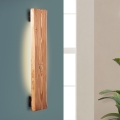 Brilliant - LED zidno svetlo FEINGOLD LED/8,5W/230V borovina