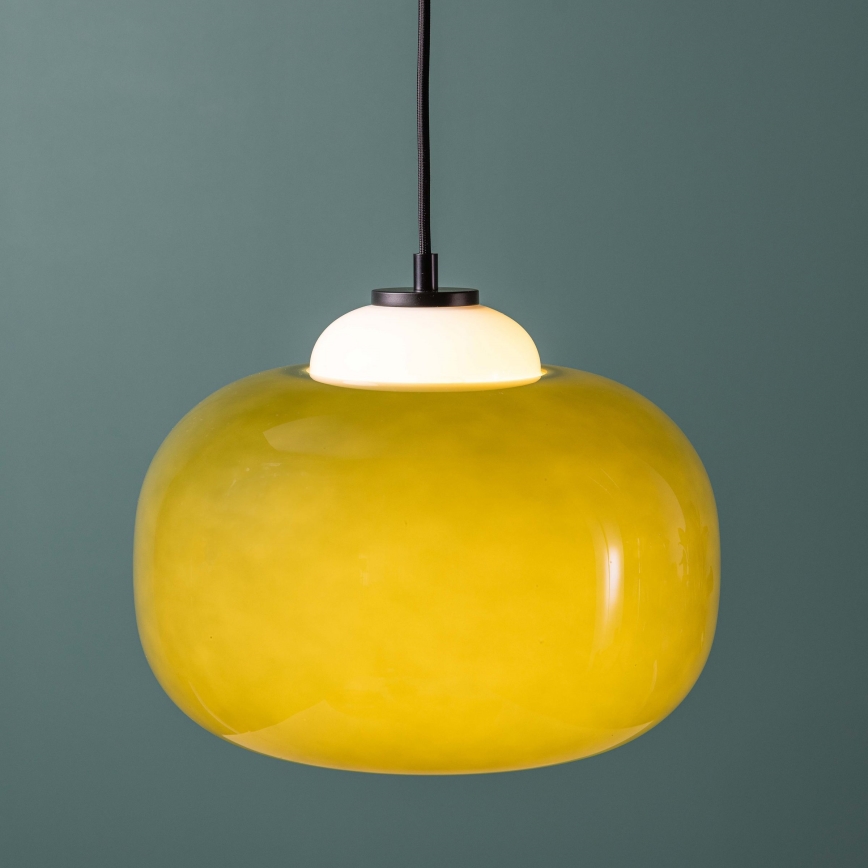 Brilliant - Luster na sajli BLOP 1xE27/60W/230V zelena