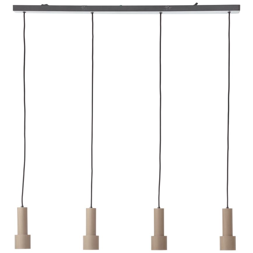 Brilliant - Luster na sajli CADIZ 4xGU10/10W/230V bronza